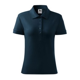 Koszulka polo Malfini Cotton W MLI-21302 granatowy