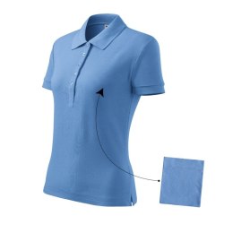 Koszulka polo Malfini Cotton W MLI-21315 błękitny