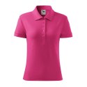 Koszulka polo Malfini Cotton W MLI-21340 czerwień purpurowa