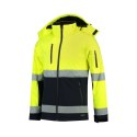 Kurtka Rimeck Bi-color EN ISO 20471 Softshell M MLI-T5297 fluorescencyjny żółty