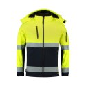 Kurtka Rimeck Bi-color EN ISO 20471 Softshell M MLI-T5297 fluorescencyjny żółty