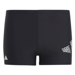 Kąpielówki adidas 3 Bar Log Boxer Jr HR7480