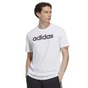 Koszulka adidas Essentials Single Jersey Linear Embroidered Logo Tee M IC9276