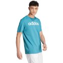 Koszulka adidas Essentials Single Jersey Linear Embroidered Logo Tee M IJ8655