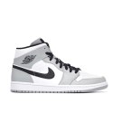 Buty sportowe NIKE Air Jordan 1 Mid - Light Smoke Gray Szare 554724-078