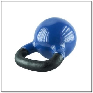 Kettlebell żeliwny pokryty winylem HMS KNV08 BLUE