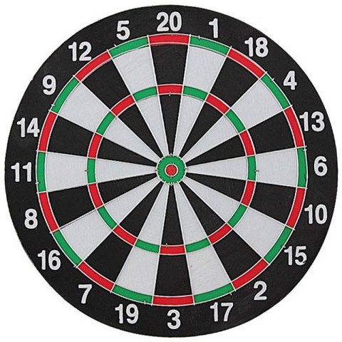 Tarcza dart sizalowa 30 cm + 6 rzutek EB030231/BT171525