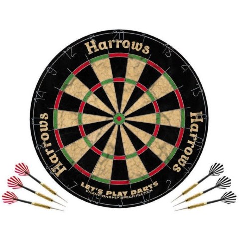 Zestaw Harrows Let's Play Darts Game Set HS-TNK-000013312