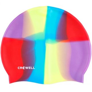 Czepek pływacki silikonowy Crowell Multi-Flame-10