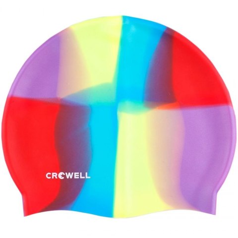 Czepek pływacki silikonowy Crowell Multi-Flame-10