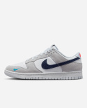 Buty NIKE Dunk Low - Mini Swoosh - Szare