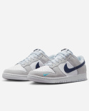 Buty NIKE Dunk Low - Mini Swoosh - Szare