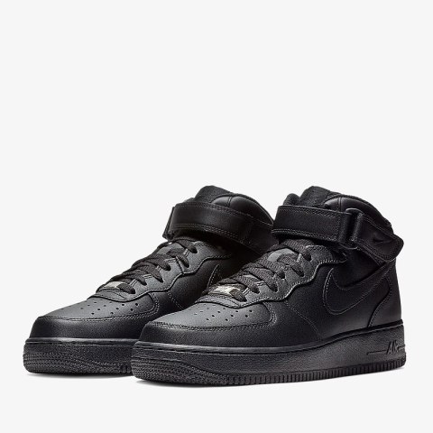 Buty NIKE Air Force 1 MID '07 - Czarne CW2289-001