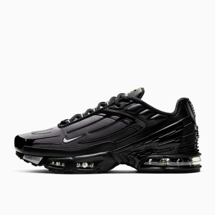 NIKE Air Max Plus TN III, Czarne, Black & Wolf Grey