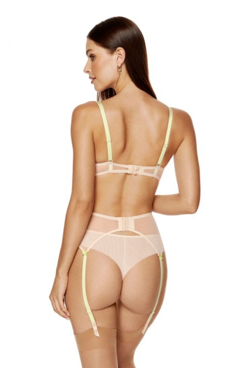 Gorsety, body, pasy Pas do pończoch Model Soleil PPW Beige - Gorteks