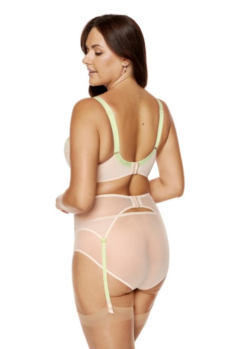 Gorsety, body, pasy Pas do pończoch Model Soleil PPW Beige - Gorteks