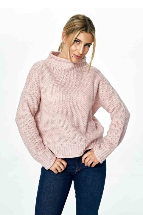 Sweter Damski Model M886 Light Pink - Figl