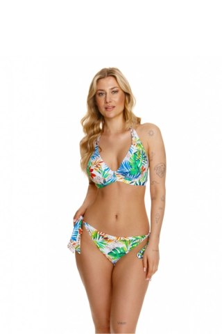 Kostium dwuczęściowy Biustonosz kąpielowy Bralet Model Papaya Multicolor - Lupo Line