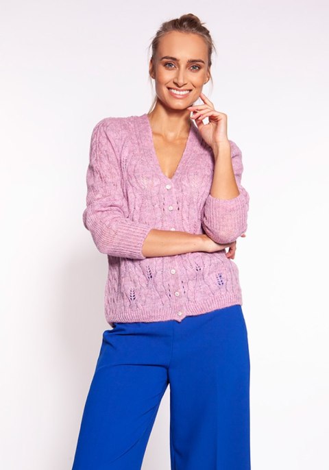 Sweter Damski Model SWE267 Pink - MKM