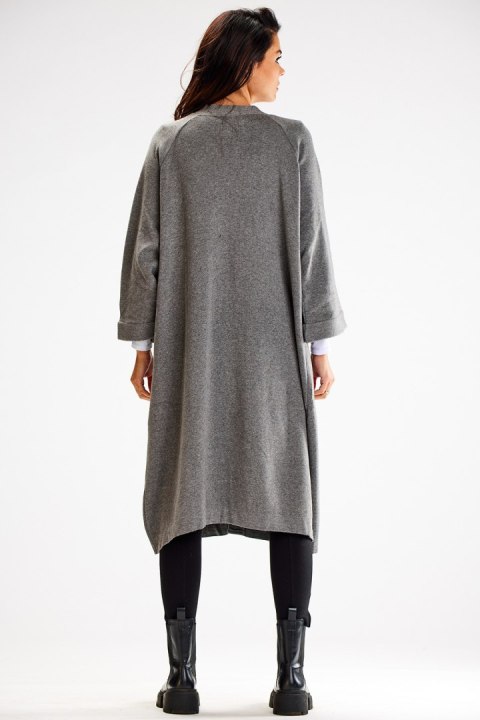 Sweter Kardigan Model A617 Grey - awama