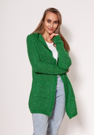 Sweter Kardigan Model PA018 Green - MKM