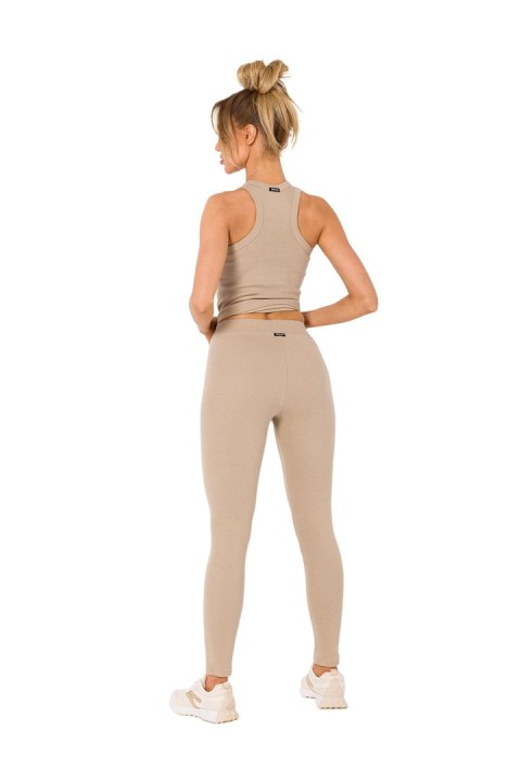 Legginsy Model MOE734 Beige - Moe