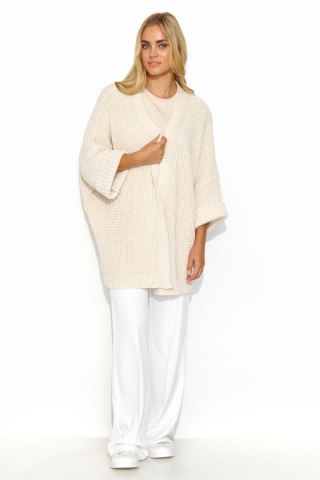 Sweter Kardigan Model S145 Light Beige - Makadamia