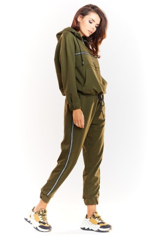 Spodnie Dresowe Model M231 Khaki - Infinite You