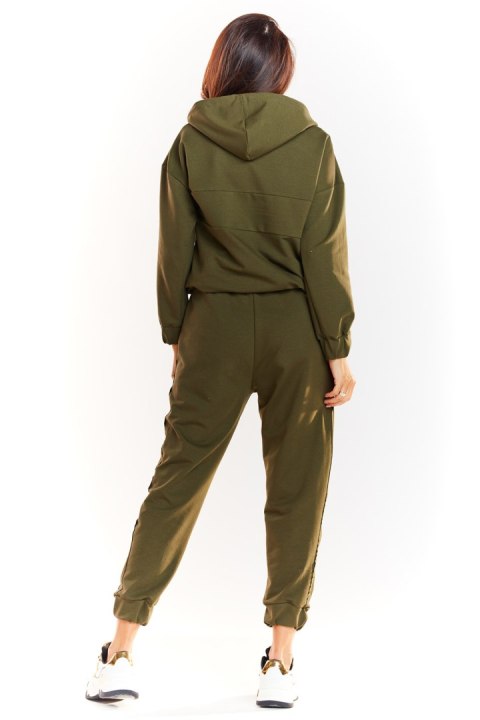 Spodnie Dresowe Model M231 Khaki - Infinite You