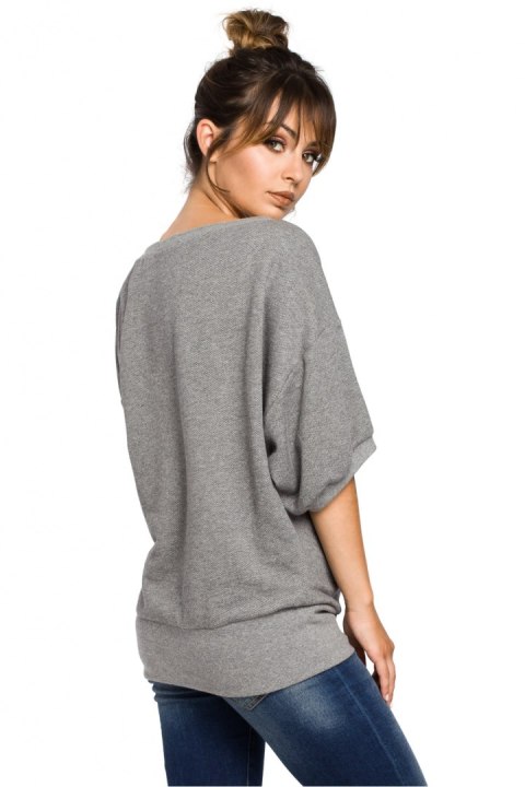 Bluza Damska Model B048 Grey - BeWear