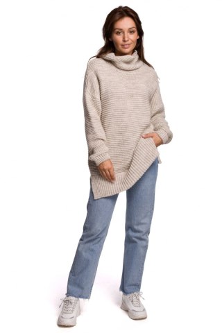 Sweter Damski Model BK047 Beige - BE Knit