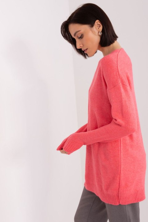 Sweter Damski Model TO-SW-1810.84P Coral - Rue Paris