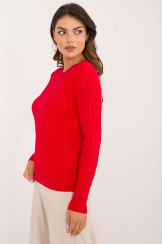 Sweter Damski Model AT-SW-2338-2.61 Red - AT