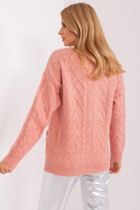 Sweter Damski Model AT-SW-2358.31 Light Pink - AT