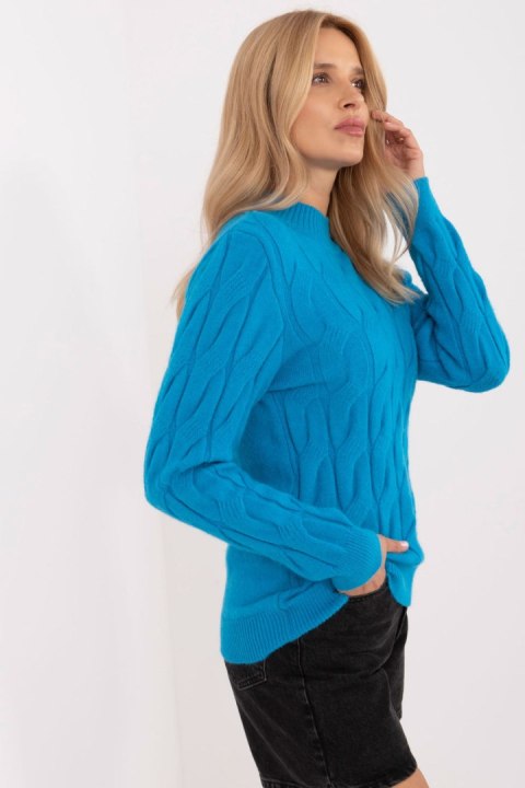 Sweter Damski Model AT-SW-2235.00P Blue - AT