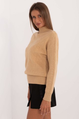 Sweter Damski Model AT-SW-2339.54 Camel - AT