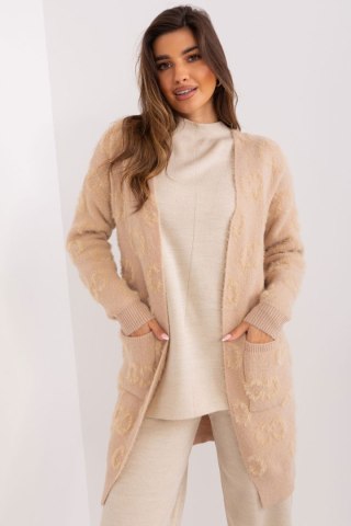 Sweter Kardigan Model AT-SW-234502.38X Beige - AT