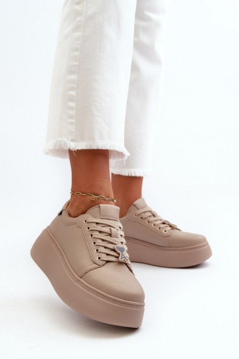 Buty Sportowe Model Vinceza 66700 Beige - Step in style