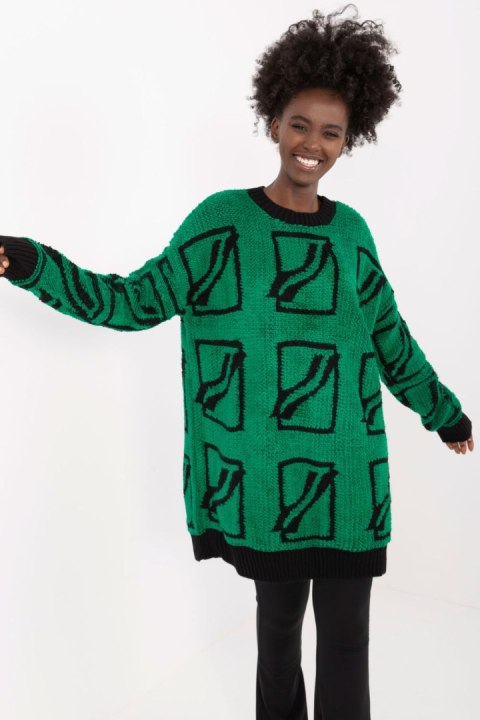 Sweter Damski Model BA-SW-0277.02 Green - Badu