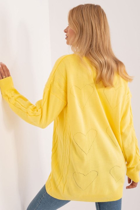 Sweter Damski Model BA-SW-12055.14X Yellow - Badu