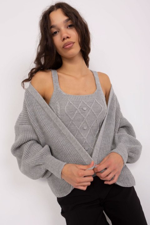 Sweter Komplet Model BA-KMPL-8019.20 Grey - Badu