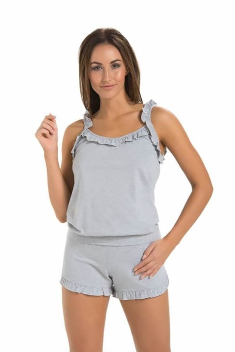 Koszulka nocna Koszulka do spania Model Sleepy 2709 Grey - Teyli