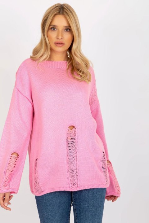 Sweter Damski Model BA-SW-8043.08X Pink - Badu