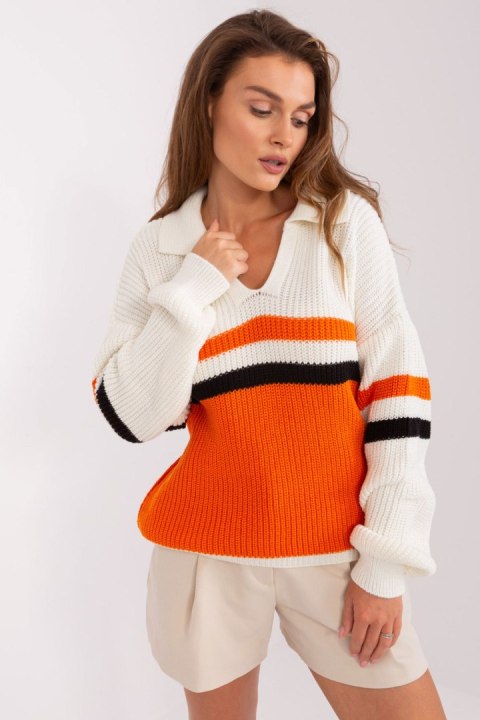 Sweter Damski Model BA-SW-8054.91P Orange - Badu