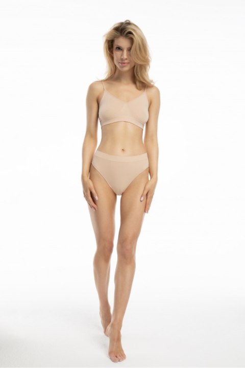 Biustonosz Soft Model Bamboo Bralette Beige - Julimex