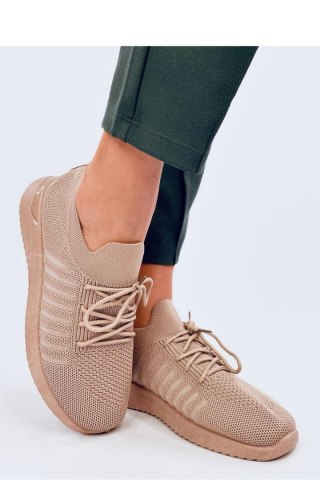 Buty sportowe skarpetkowe SHARPE KHAKI - Inello