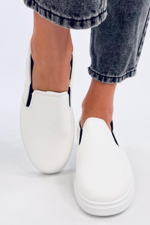 Trampki slip-on ALLIOT WHITE - Inello