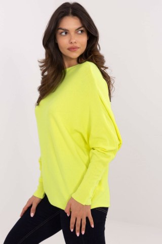 Sweter Damski Model DHJ-SW-8862.91 Fluo Yellow - Italy Moda