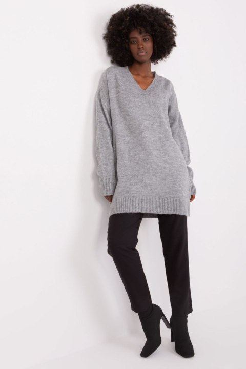 Sweter Damski Model BA-SW-0577.36X Grey - Badu