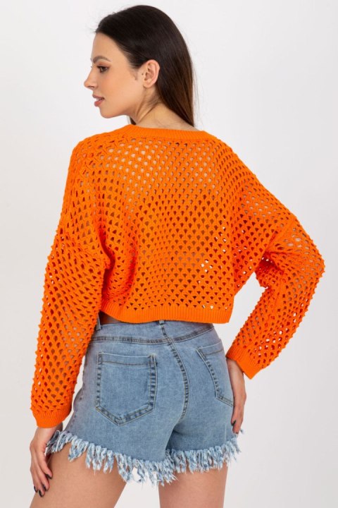 Sweter Damski Model BA-SW-9008.35P Orange - Badu